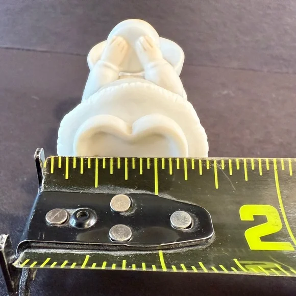 Precious Moments-Holiday Wishes, Sweety Pie!-312444-Mini Figurine-Vintage 1997 - Picture 9 of 9